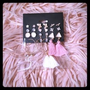 Studs and Hoops Earrings